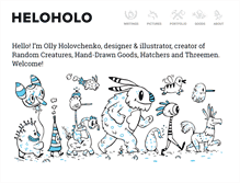 Tablet Screenshot of heloholo.com